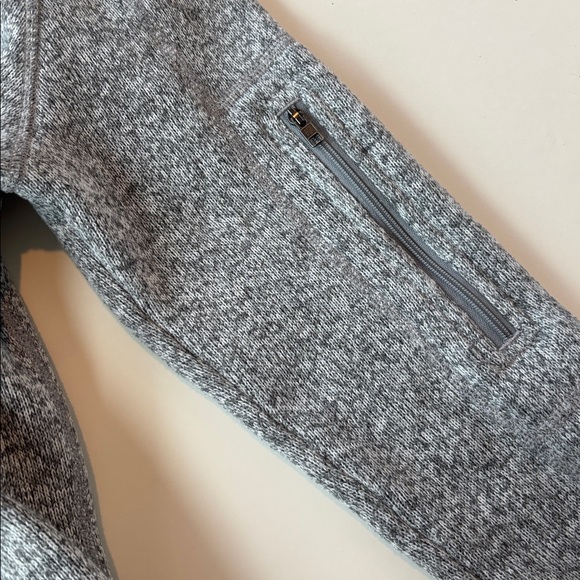 Patagonia Gray Better Sweater Quarter Zip Pullover Size Small - Picture 5 of 9